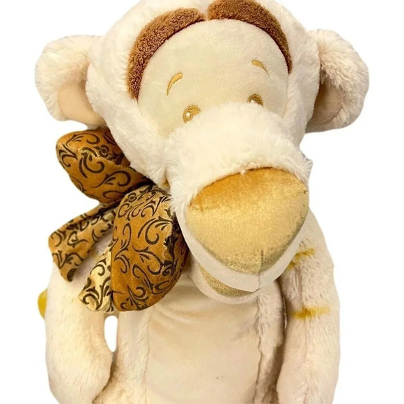 Disney Store Tigger Blonde 18  in Plush Limited Ed Cream Stripe Winnie-the-Pooh - Picture 10 of 12